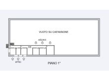 Planimetria piano 1°