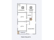 Planimetria piano Rialzato