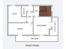 Planimetria piano 1°