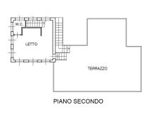 Planimetria piano 2°
