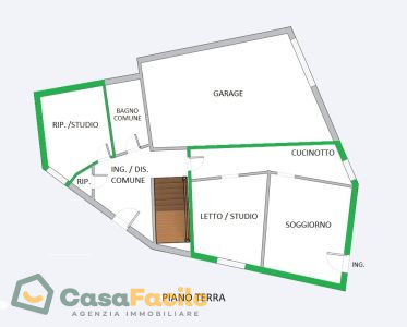 Planimetria piano Terra