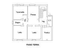 Planimetria piano Terra