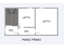 Planimetria piano 1°